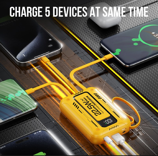 QTech 10000mAh High-Speed Power Bank - Q123 Series