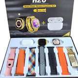 H20 Ultra 10 in 1 Ultra Smartwatch Health monitor Sports mode Bluetooth calling men women Smartwatch