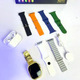 H69 ULTRA2 GOLD SMARTWATCH ( 10 + 1 )