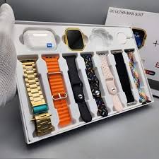 New Ultra Smart watch  & Airpods with 7 Different  belt and Watch case