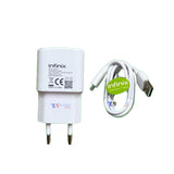 Infinix 10W Original Adapter with android cable