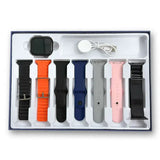 Bluetooth & smart Watch Combo set | 9 Godets set  | 1 Smartwatch with 7 belt | 1 M-11 Bluetooth Headset  |