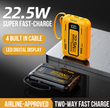 QTech 10000mAh High-Speed Power Bank - Q123 Series