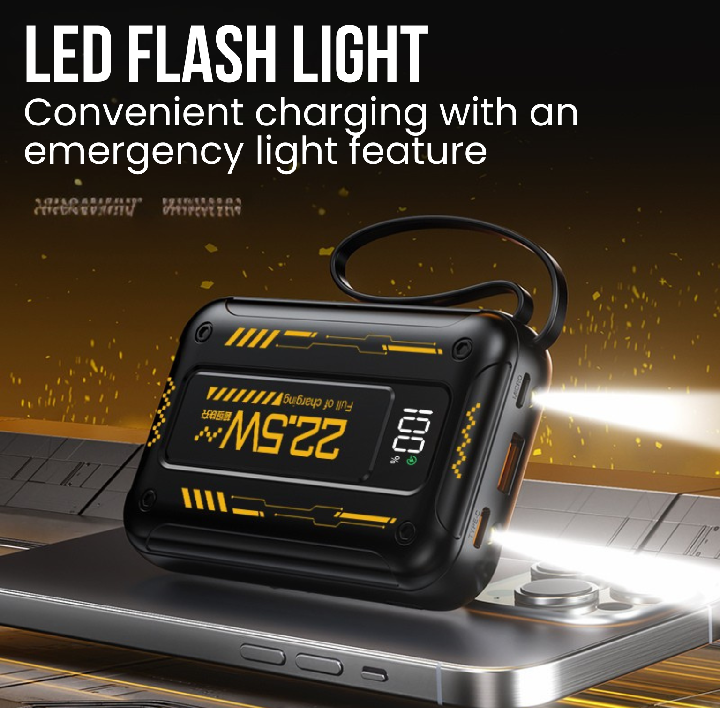 QTech 10000mAh High-Speed Power Bank - Q123 Series