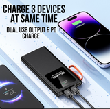 Q131: 10000mAh Portable Charger with 66W SCP & 20W PD