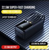 QTech 30000mAh Fast Charging Power Bank (22.5W) - Q134 Series