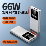 Q131: 10000mAh Portable Charger with 66W SCP & 20W PD