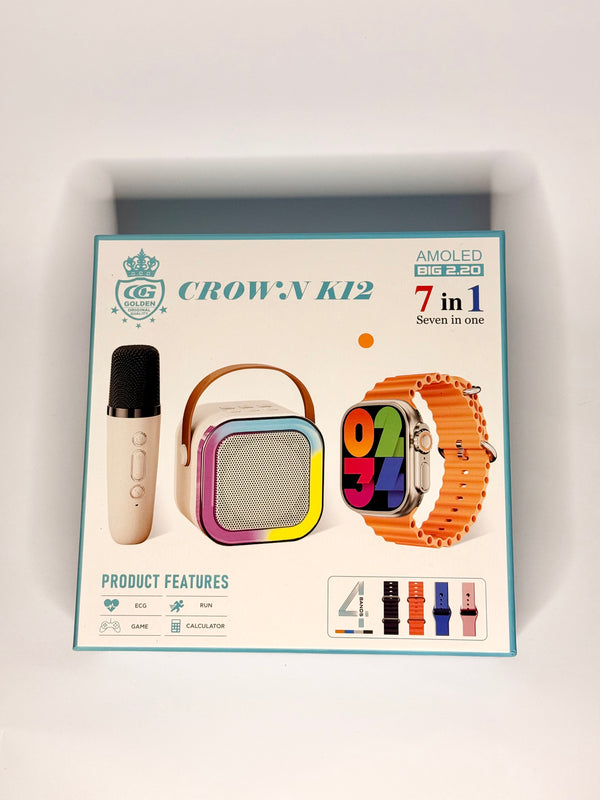 Ultra Smart watch CROWN ZT 40 ( Mic + Speaker + Watch )