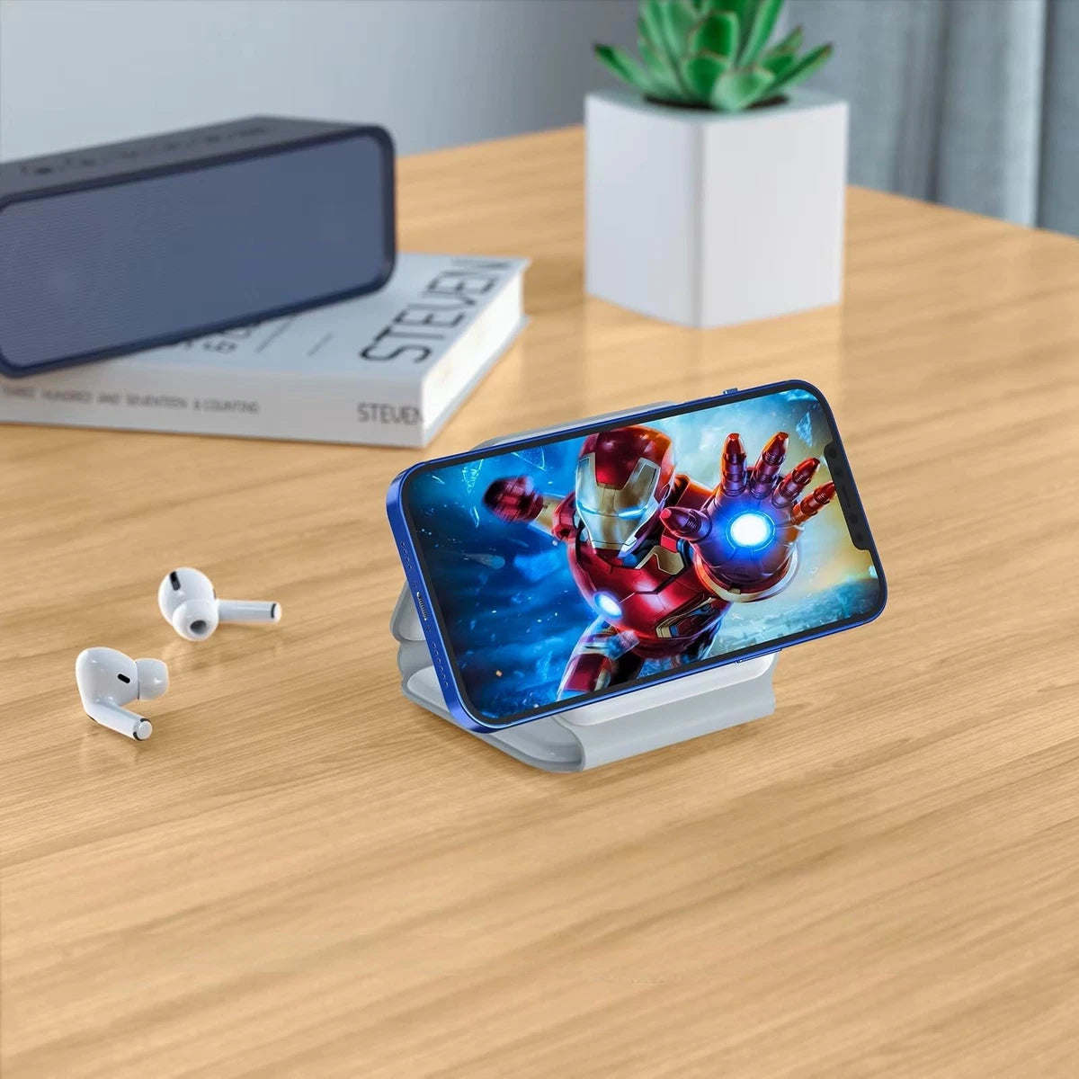 3-in-1 Magnetic Wireless Charging