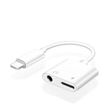 NEW 2in1 USB C Type C to 3.5mm Jack AUX Audio Adapter Charging Cable Headphone